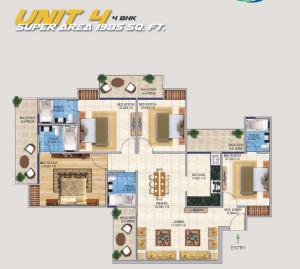 Dev Sai Sports Home - Floor plan