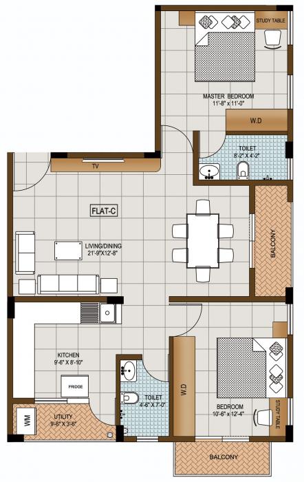 SSV Emerald - Floor Plan