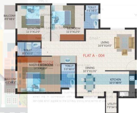 Unique Eastern Breeze - Floor Plan