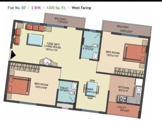 MN Credence Flora - Floor Plan