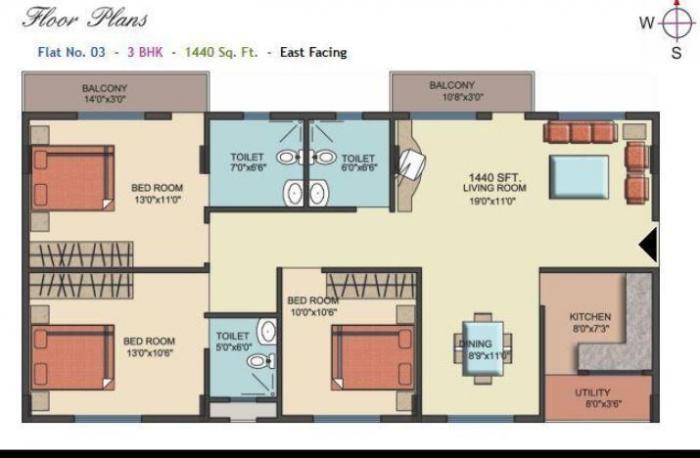 MN Credence Flora - Floor Plan
