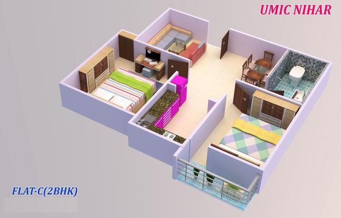 Umic Nihar - Floor Plan