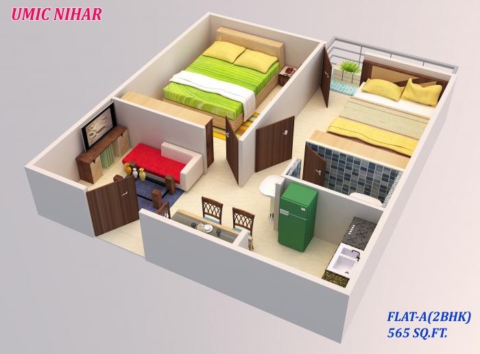 Umic Nihar - Floor Plan