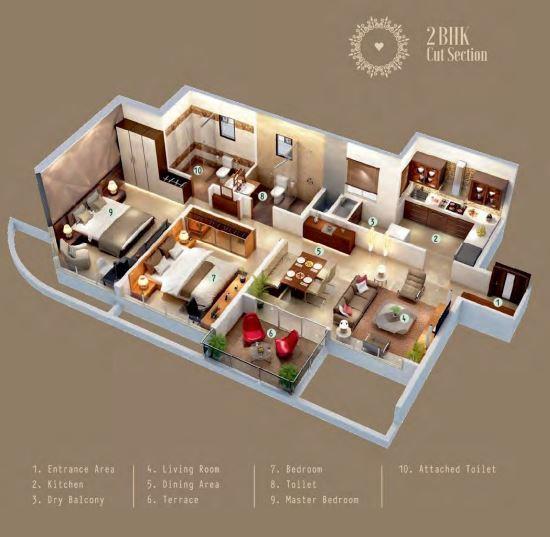 Kumar Prospera - Floor Plan