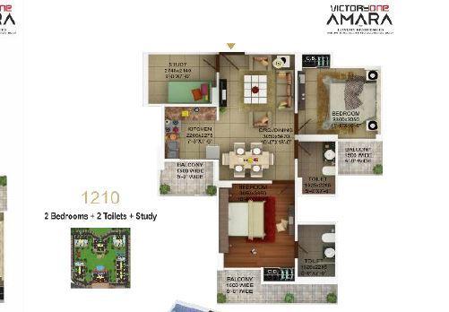 Victoryone Amara - Floor Plan