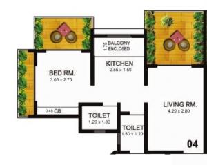Mohan Willows - Floor plan