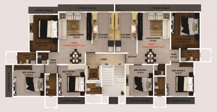 Modispaces Oyster - Site Plan