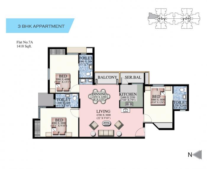 Ruby Elite - Floor Plan