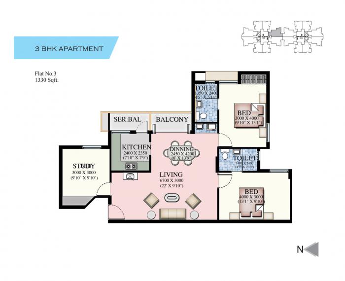 Ruby Elite - Floor Plan