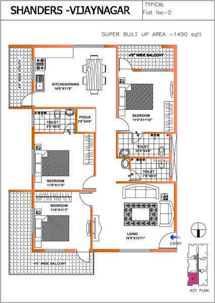 Shanders Splendour - Floor Plan