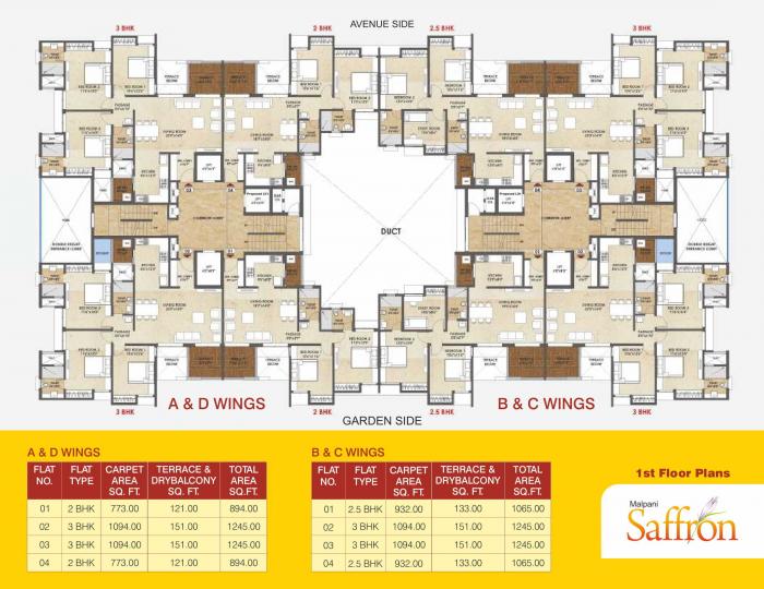 Malpani Saffron - Site Plan
