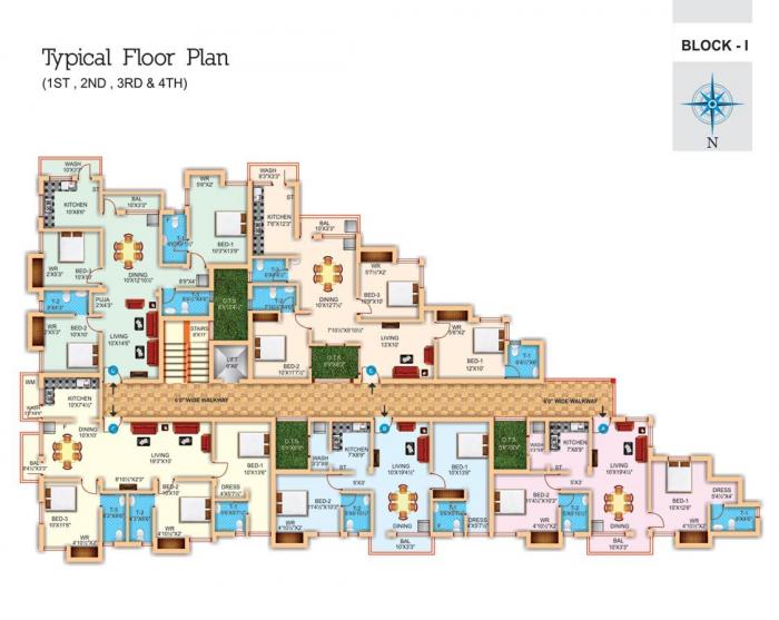 Shree Vishnu Magnolia - Site Plan