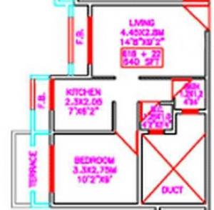 Tejas Narmada - Floor plan