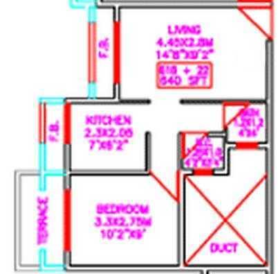 Tejas Narmada - Floor Plan