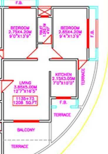 Tejas Komal - Floor Plan