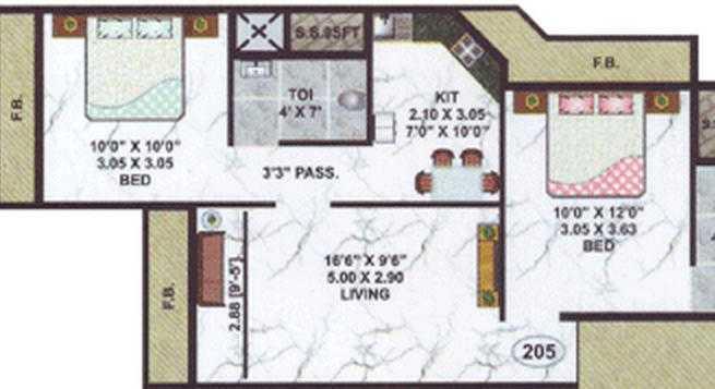 Stone Vision Prayer - Floor Plan