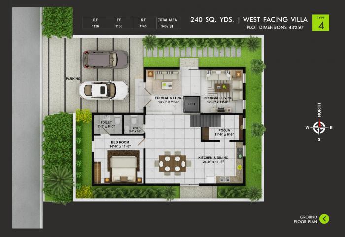 Vishal Sanjivini - Floor Plan