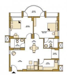 Bengal Peerless Avidipta - Floor Plan