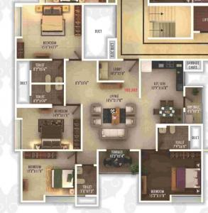 Pristine Royale - Floor plan