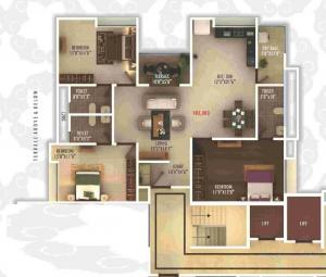 Pristine Royale - Floor plan