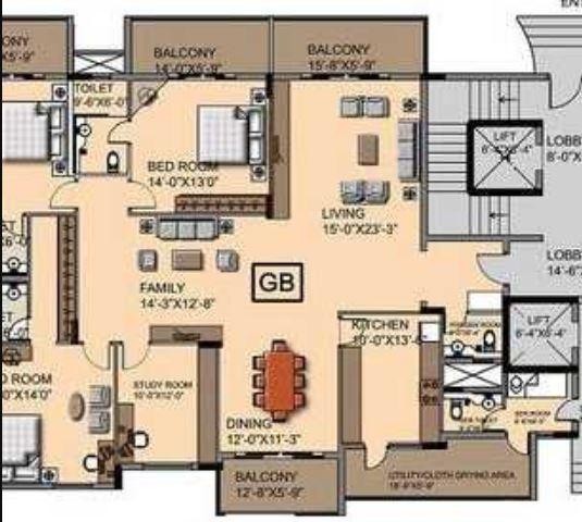 API Regency Aura - Floor Plan