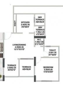 Pristine Greens Phase II - Floor plan