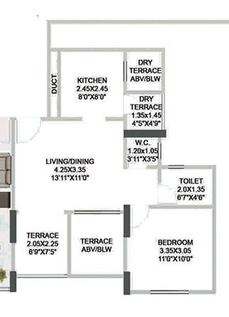 Pristine Greens Phase II - Floor Plan