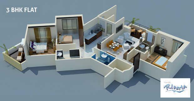 Soham Riveria - Floor Plan