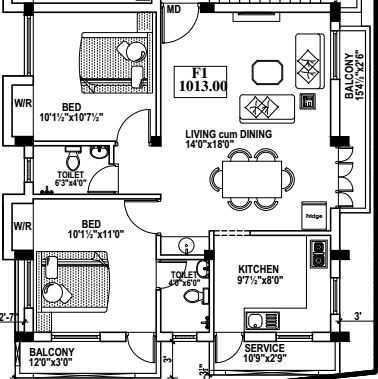 VMK Prince - Floor Plan