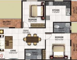 Vertex Venezia - Floor plan