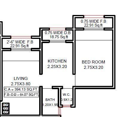 Lxmi Akash Complex - Floor Plan