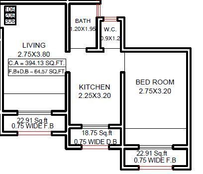 Lxmi Akash Complex - Floor Plan