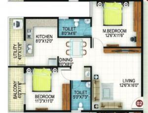 GR Elysium 3 - Floor plan