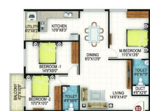 GR Elysium 3 - Floor plan