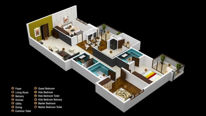 Durga Flute - Floor Plan