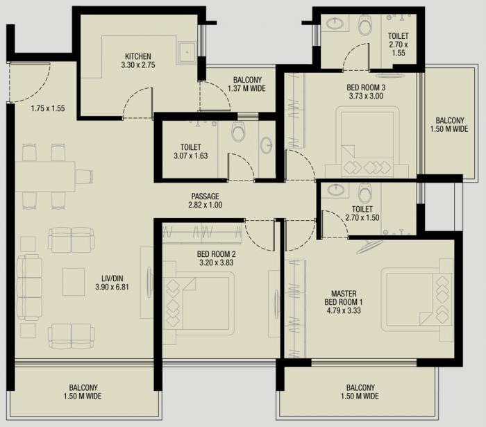 Alcon Estrela - Floor Plan