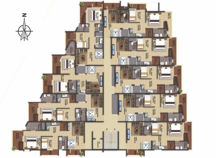Preeti Proximity - Site Plan