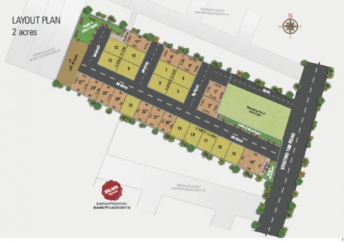 Shree Krishna Lotus Enclave - Master Plan