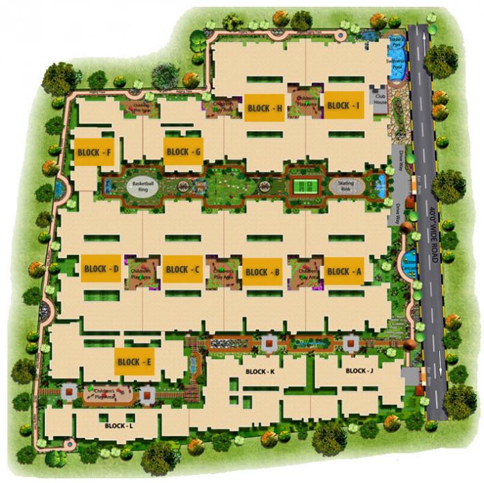 Nirman Sonestaa Meadows - Master Plan
