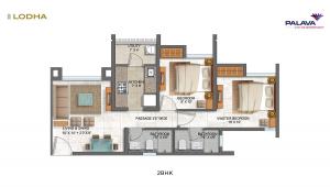 Palava Codename Prime Square - Floor plan
