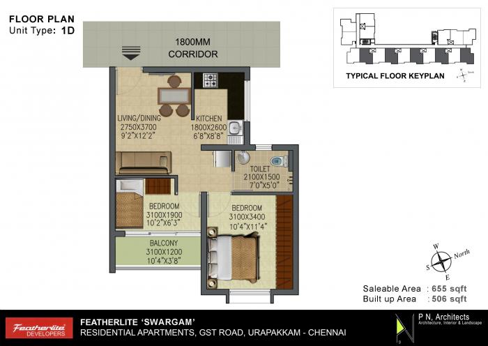 Featherlite Swargam - Floor Plan
