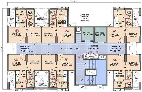 Mhada Simplex Mill - Site Plan
