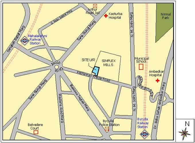 Mhada Simplex Mill - Locality