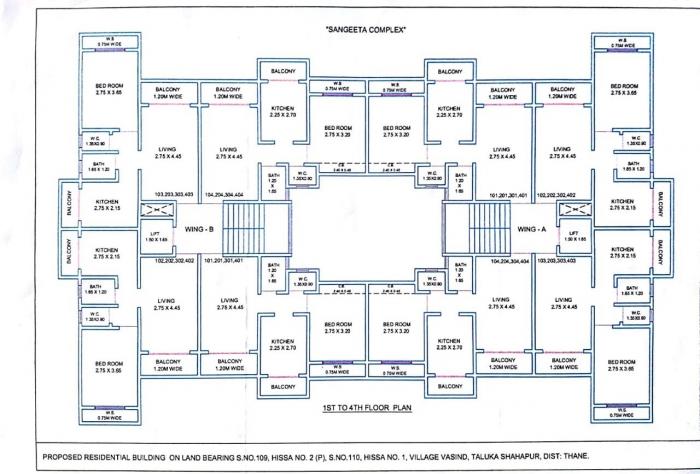 Shiv Sangeeta Complex - Site Plan