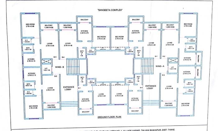 Shiv Sangeeta Complex - Site Plan