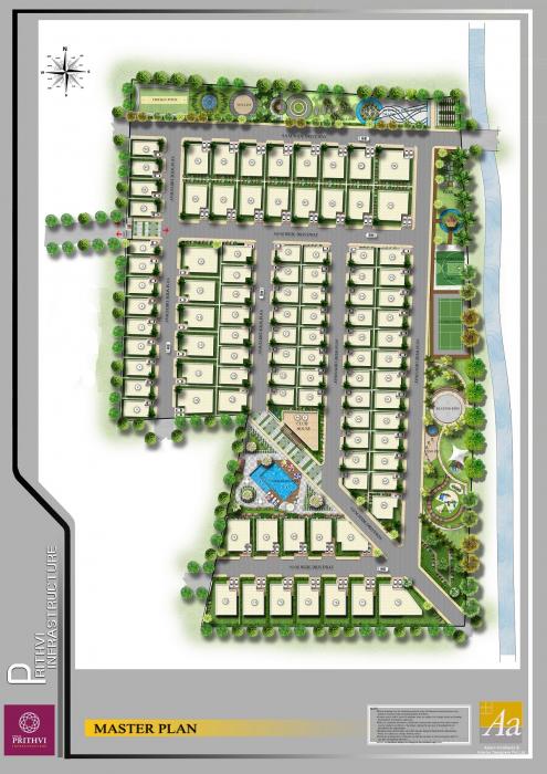 Prithvi Orchids Villa - Master Plan