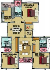 Srivari Amrit - Floor plan