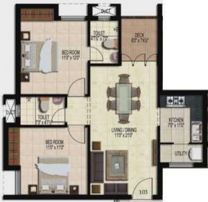 Stone Bridge Ocean Breeze - Floor plan