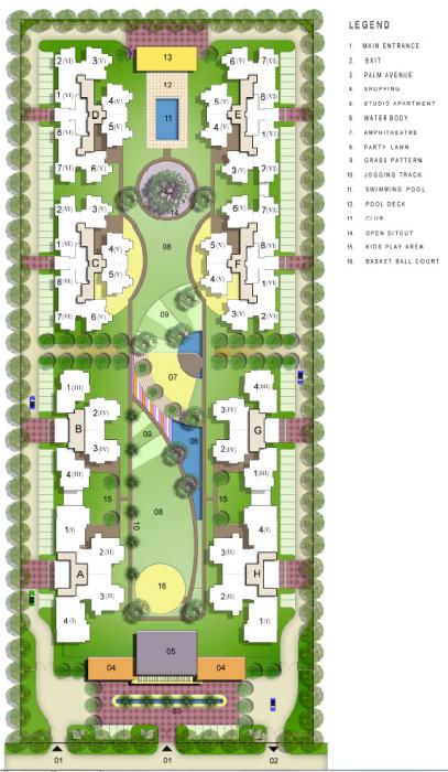 Aditya Urban Casa - Master Plan