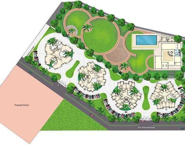 Dynamix Parkwoods Tower D5 - Master Plan